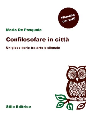 cover image of Confilosofare in città